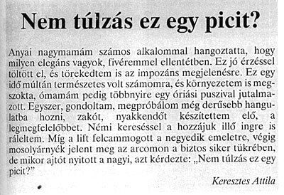 Publikációk, cikkek, Keresztes Attila