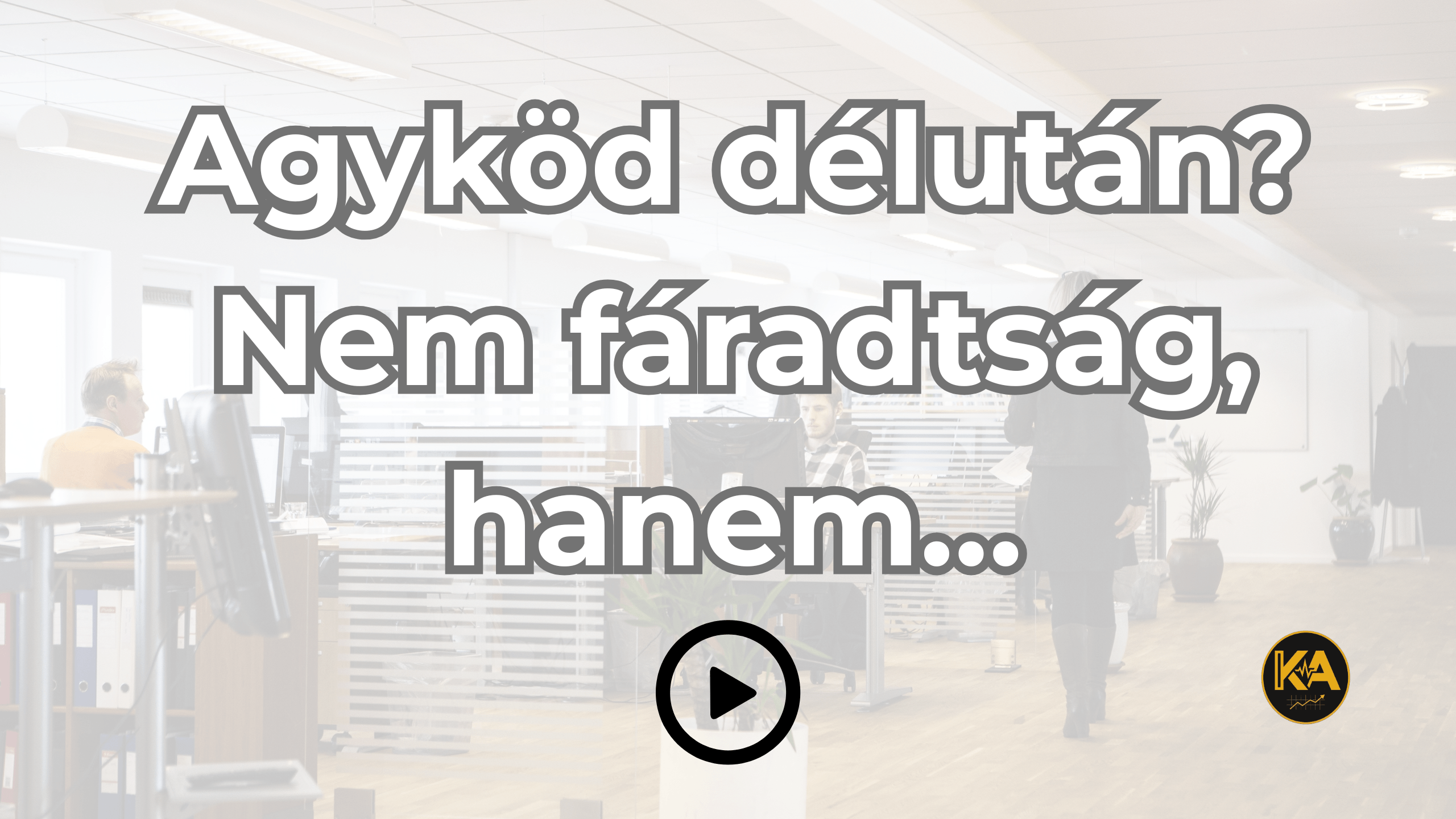 Agyköd délután? Nem fáradtság, hanem...